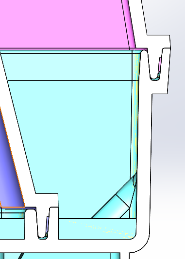 dualt t&g weld line