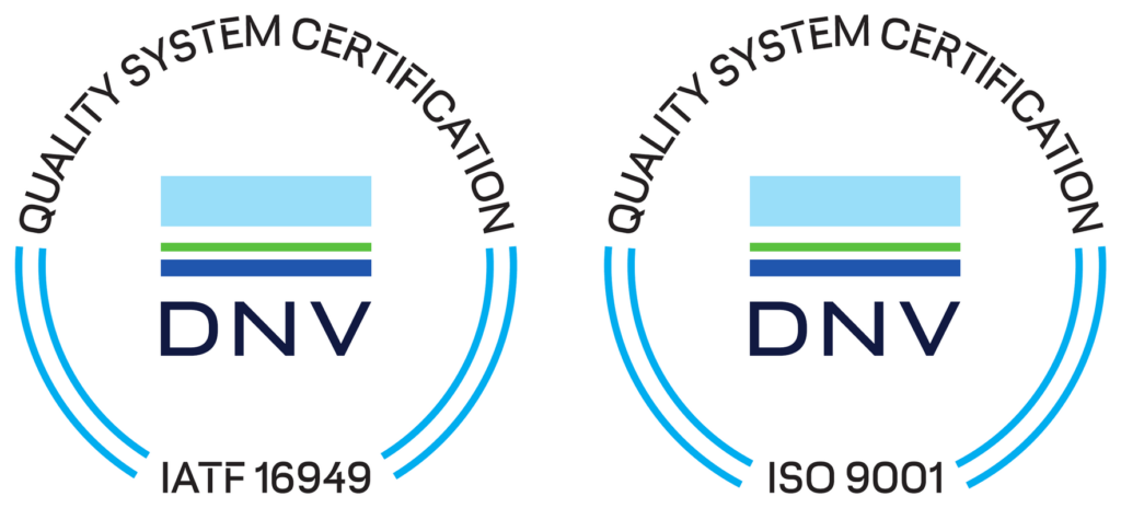 dnv certification marks side by side